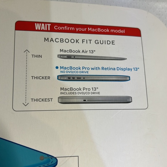 Speck MacBook Pro 13” Laptop Case Flaptop Sleeve Water & Shock Resistant Foam - Picture 3 of 5